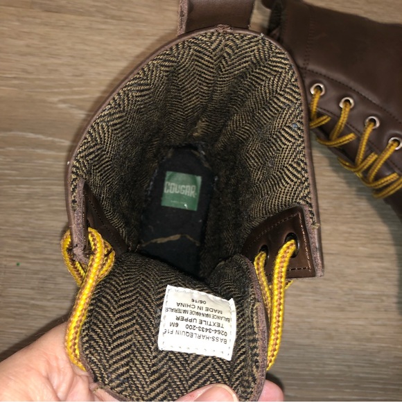 Bass ladies cougar rain fall boots size 6 - Picture 6 of 7